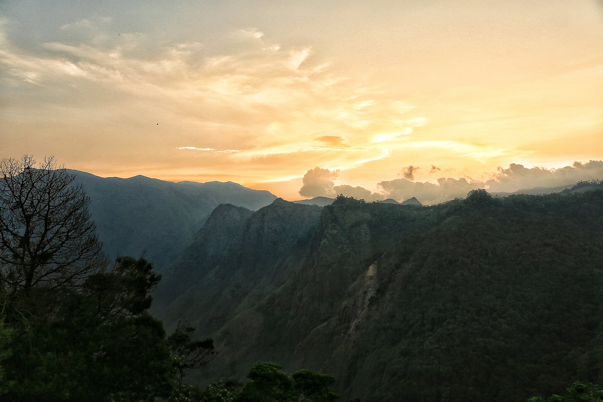 Sunset from the Top Station Viewpoint