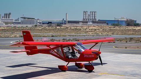 The light sport aircraft at the Jazira Aviation Club
