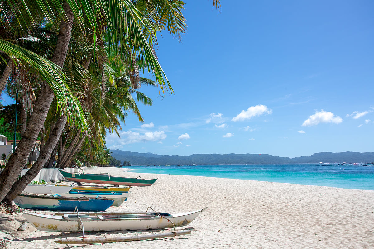 White Beach is the most famous of Boracays beaches
