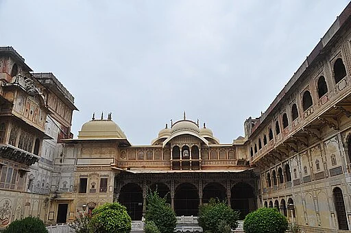 The paintings inside the palace are not to be missed