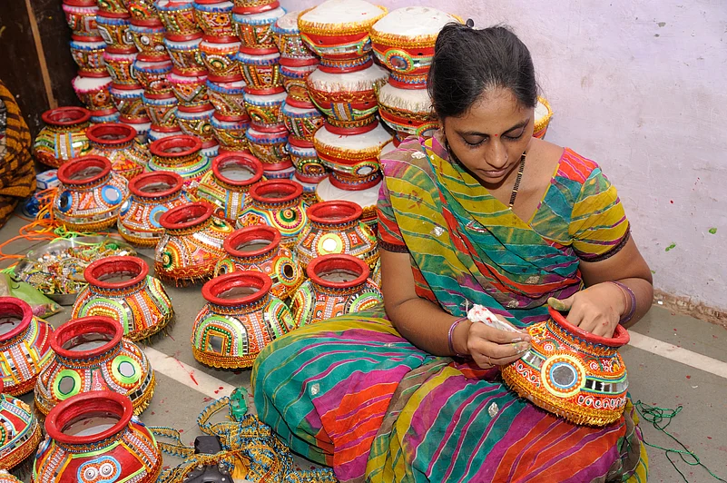 Dharavi is a vibrant and bustling community with a thriving informal economy