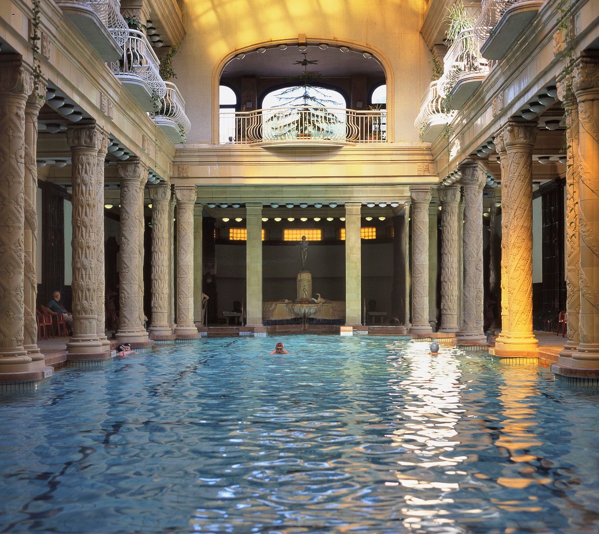 Soak in the ambience of the Gellért Thermal Bath