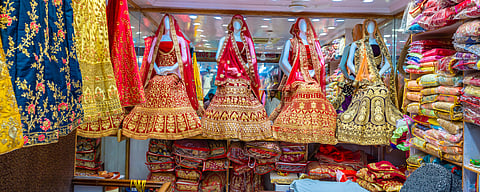 Wedding shopping in Delhi/Representational
