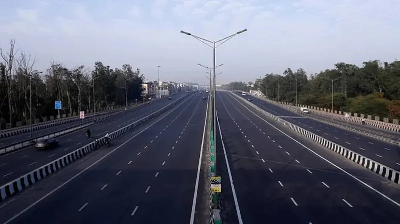 The expressway of NH66