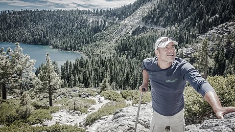 Burns has travelled to several countries for art exhibitions