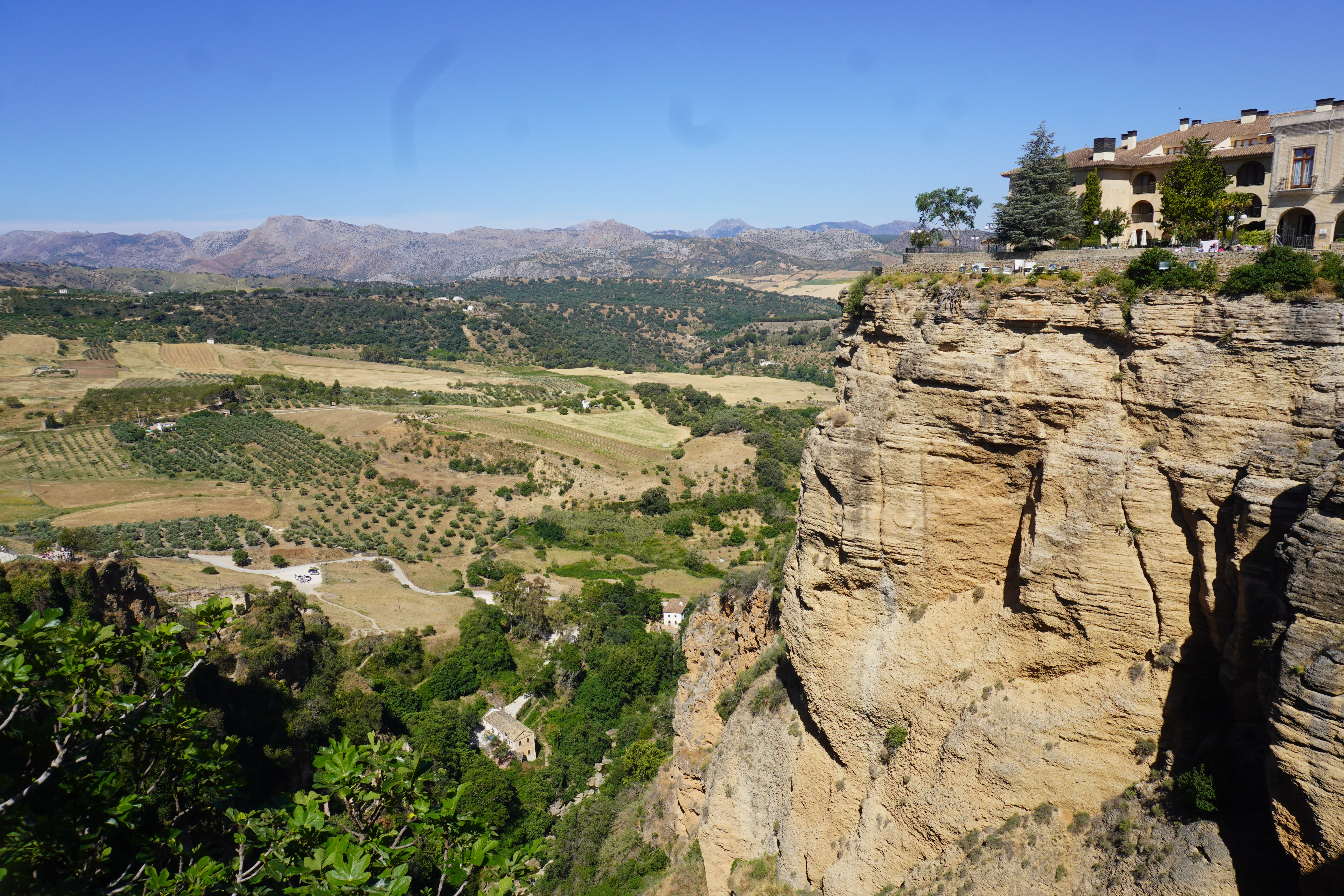 The view over El Tajo