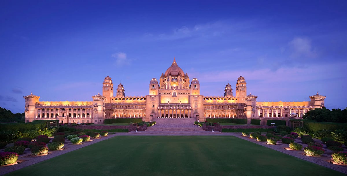With 26 acres of gardens, the Umaid Bhawan Palace continues to remain an active royal residence