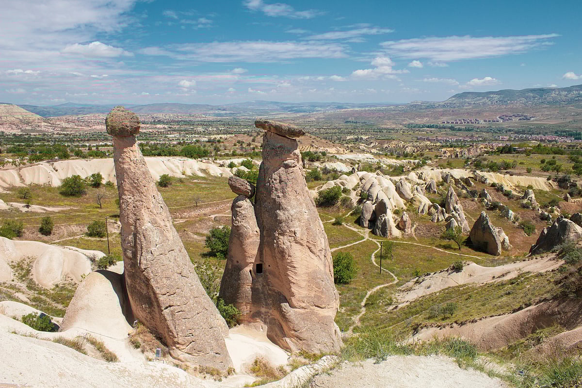 The Three Beauties Fairy Chimneys of Ürgüp