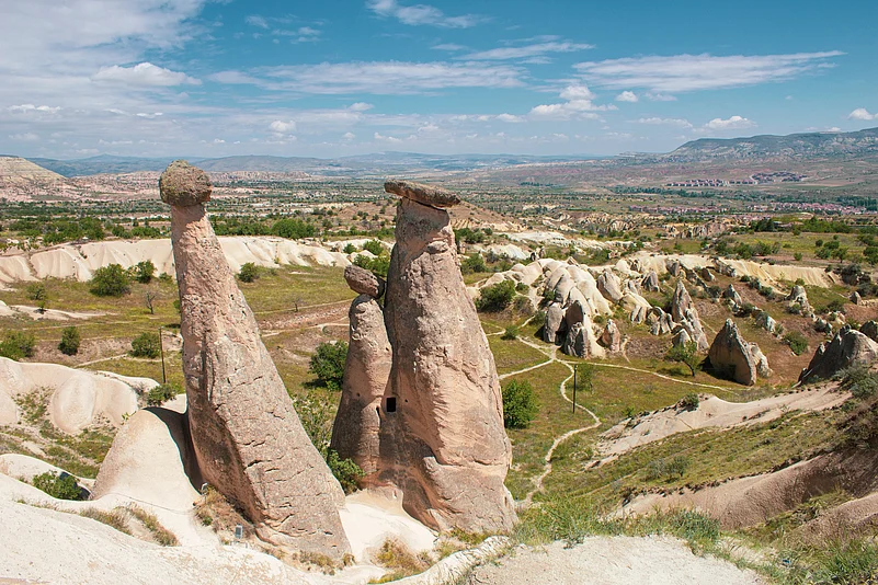 The Three Beauties Fairy Chimneys of Ürgüp