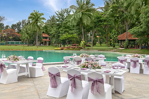 Big Banyan Wines works with a third party to decorate the venue, supply live music and hire the services of a DJ