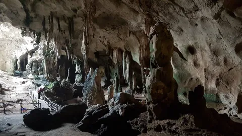 The caves of Khao Khanam Nam