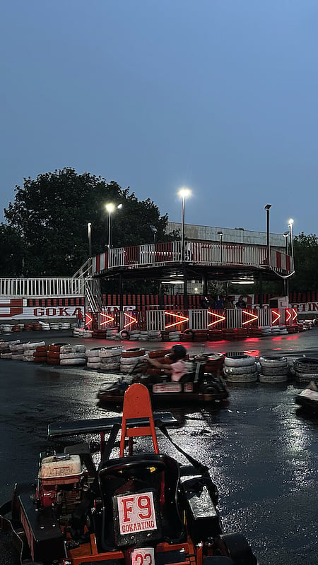 The F9 Go Karting arena