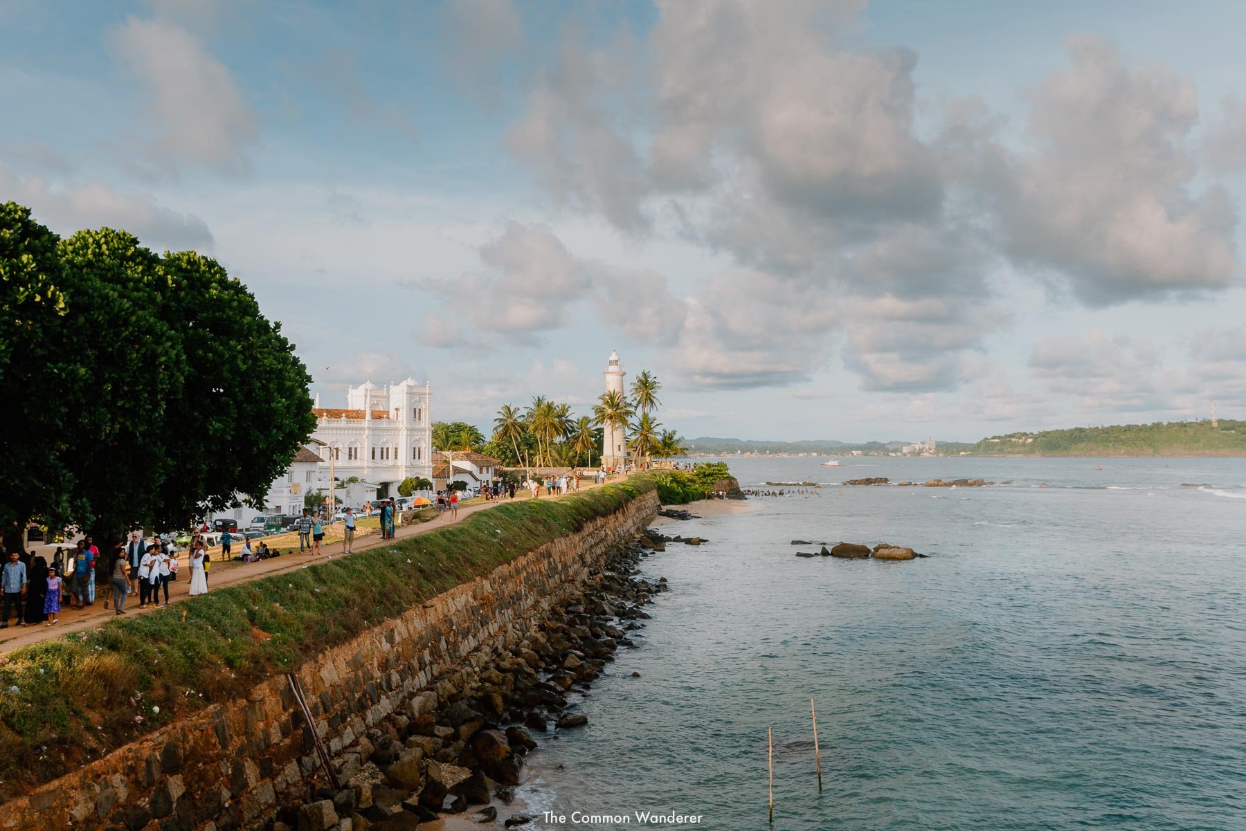 Roads leading to Galle