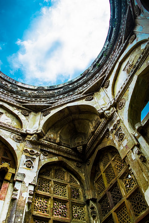 Heritage Jami Masjid also known as Jama mosque in Champaner, Gujarat state