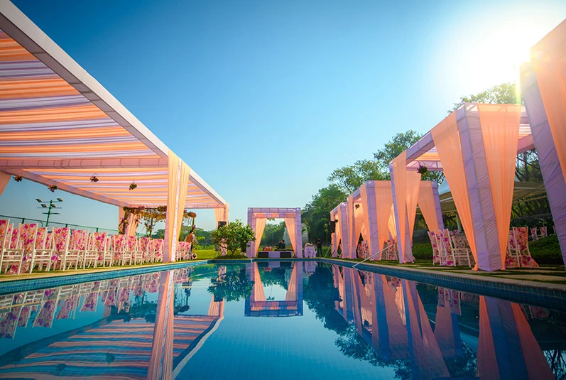 Sula Vineyards has a lavish resort which makes for a great wedding venue