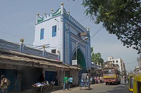 Gate of Sibtainbad Imambara in Metiabruz