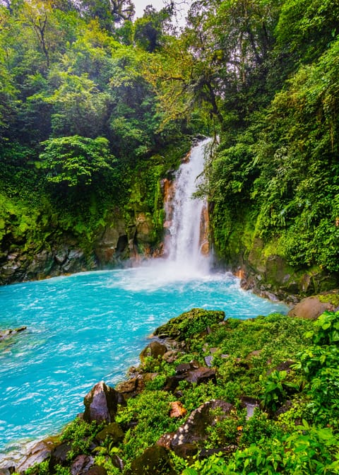 Rio Celeste Waterfall, Costa Rica