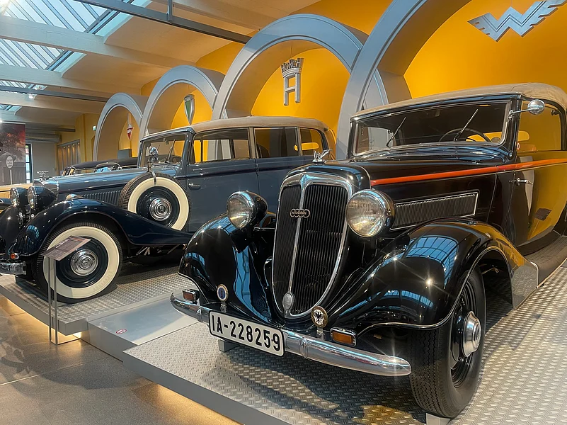 Cars in the August Horch Museum