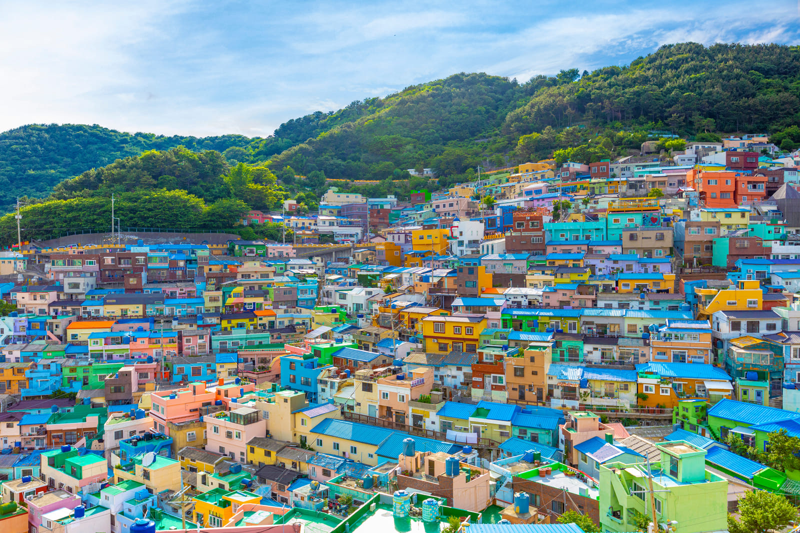 The Gamcheon Cultural Village has earned the nickname of the “Machu Picchu of Busan”