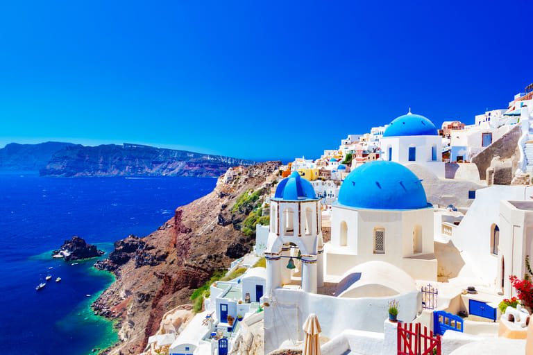 Oia town on Santorini island, Greece - PHOTOCREO Michal Bednarek/Shutterstock
