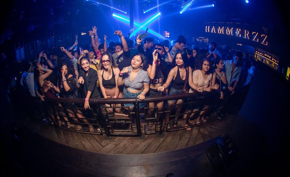 At the Hammerzz Nightclub