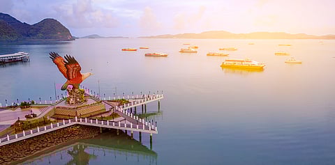 Langkawi is an archipelago of 99 islands located some 30 km off the coast of northwestern Malaysia