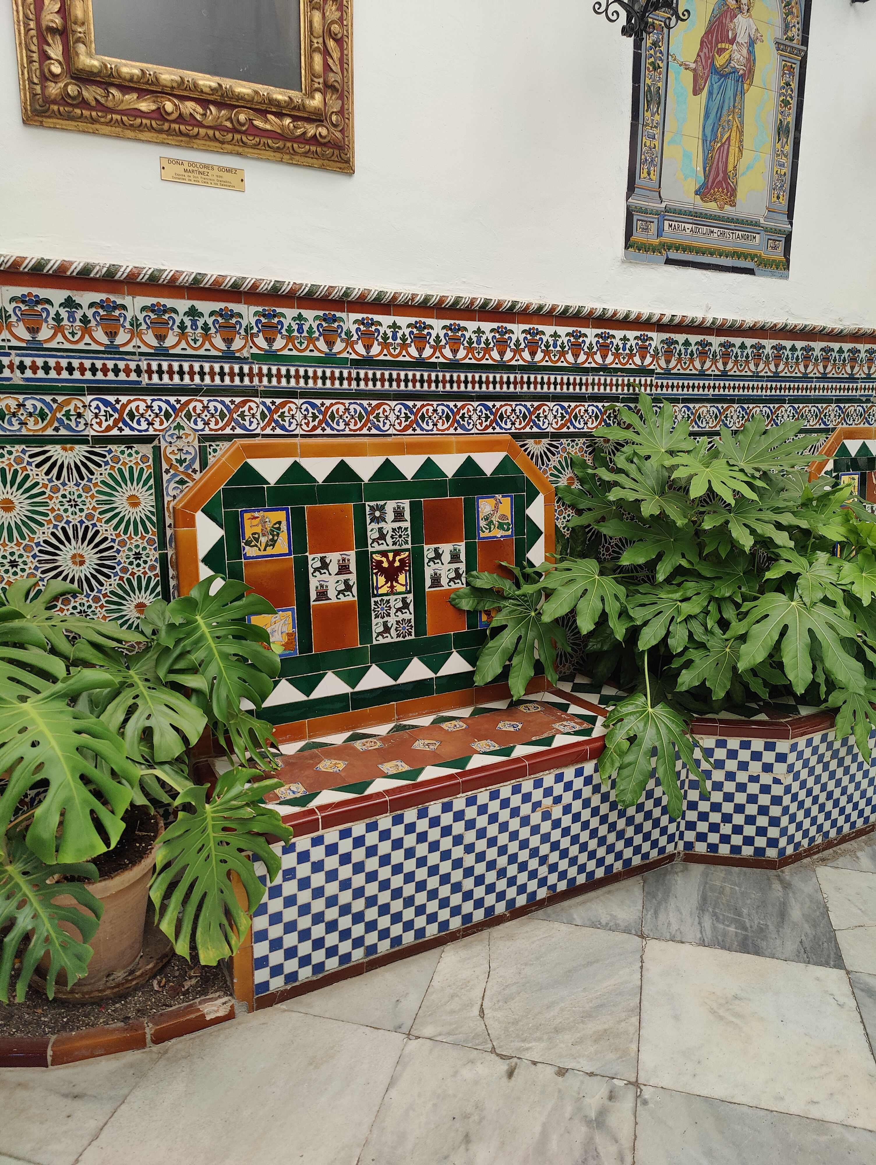 Inside the Casa Museo Don Bosco 