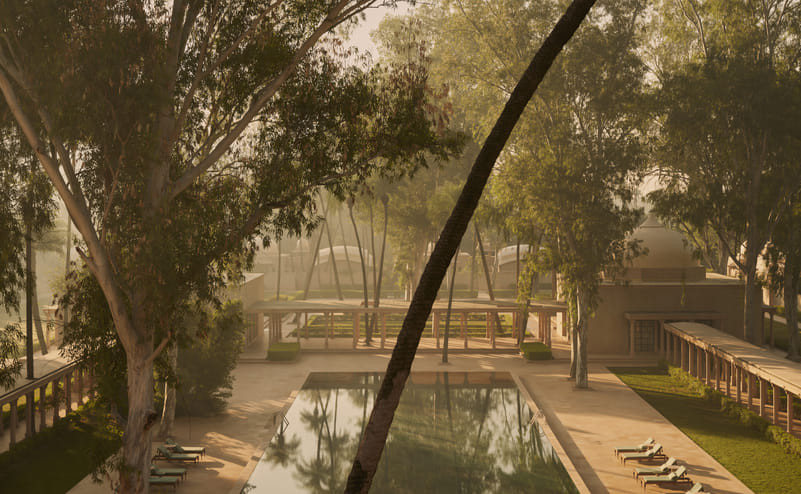 At Amanbagh, weddings can involve as much or as little ceremony as desired, with both traditional and modern, intimate ceremonies guaranteed to be breathtaking affairs