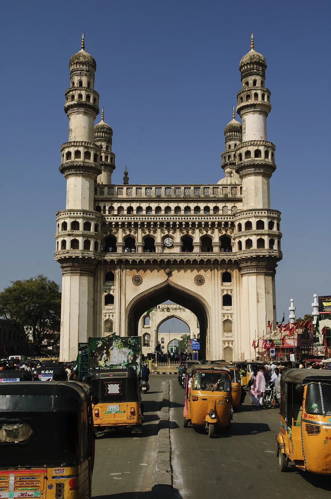 A view of the Charminar, Hyderabad