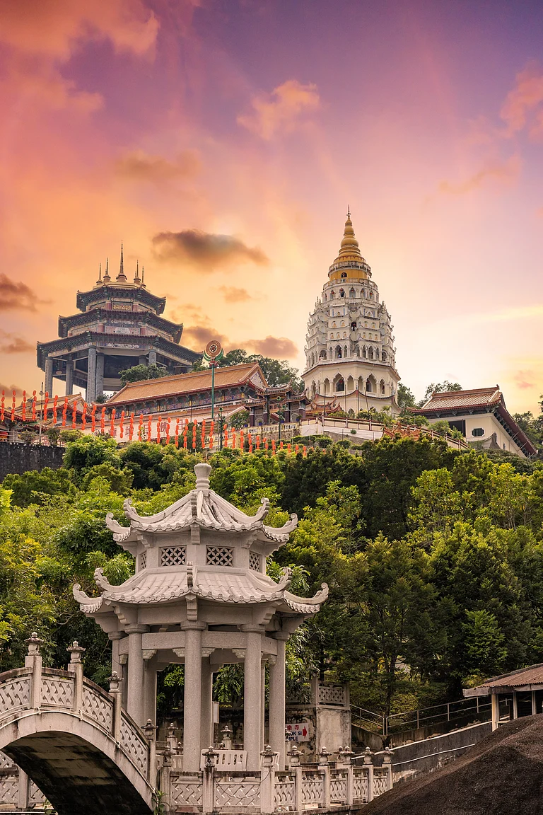 Public Temple in Georgetown, Penang, Malaysia - Shutterstock