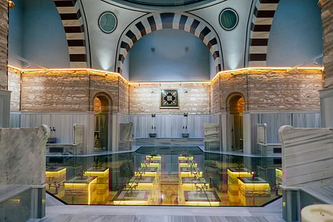The Süleymaniye Hamam is a historic Turkish bath in Istanbul