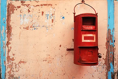 Vinayak Jagtap/Shutterstock : An old letter box in India