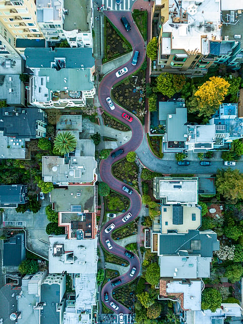Crookedest street in the world