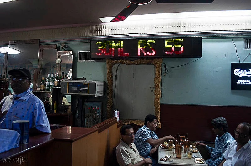 Only functional changes in decor and service in the 150 year old bar