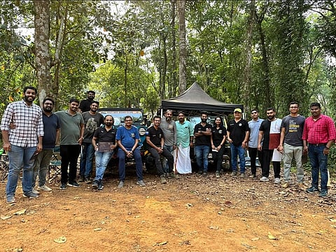 Aparna at her R&T 4x4 Training Academy