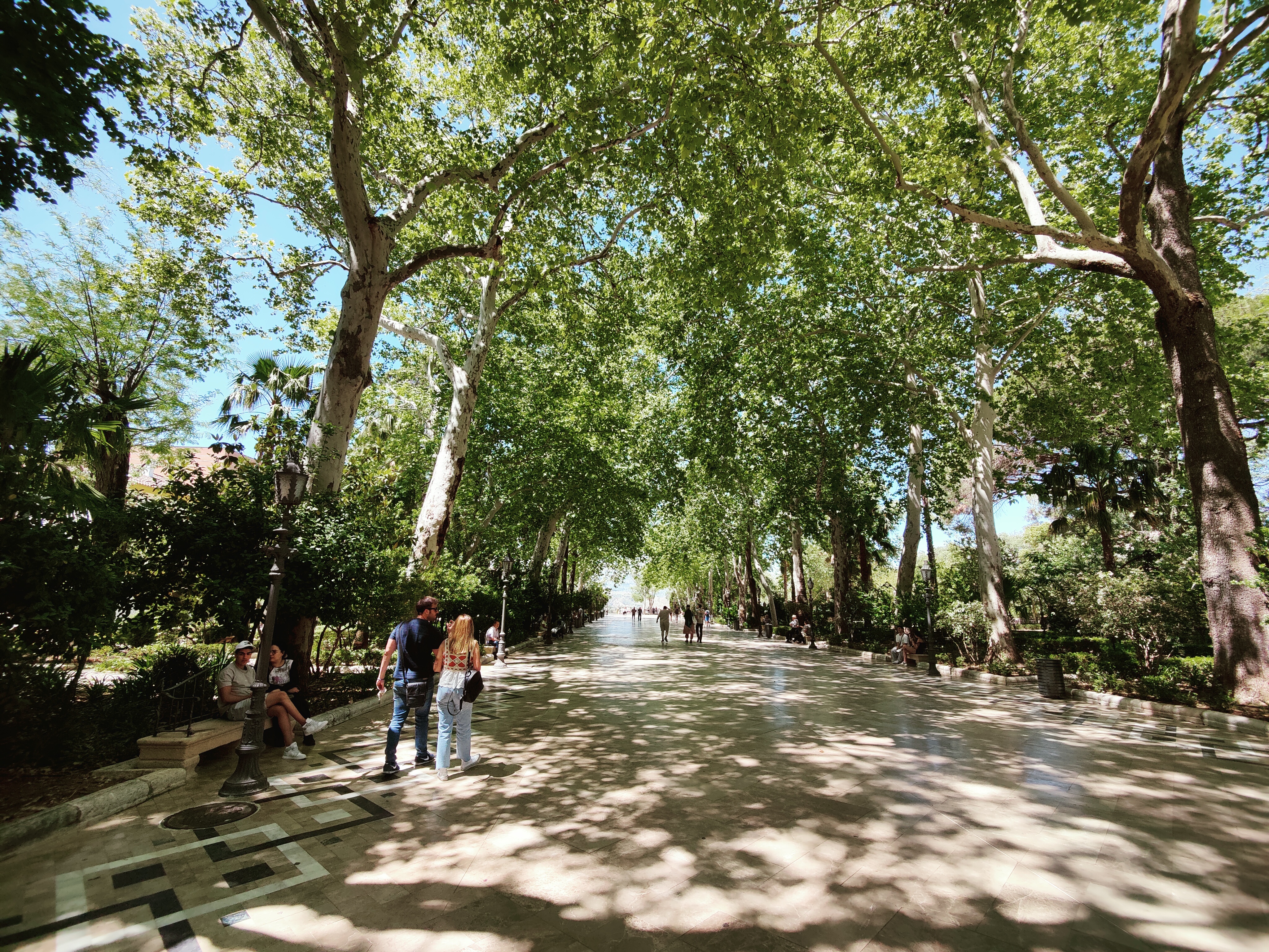 The Alameda del Tajo gardens