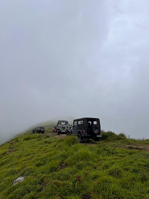 Natural trail in Kerala