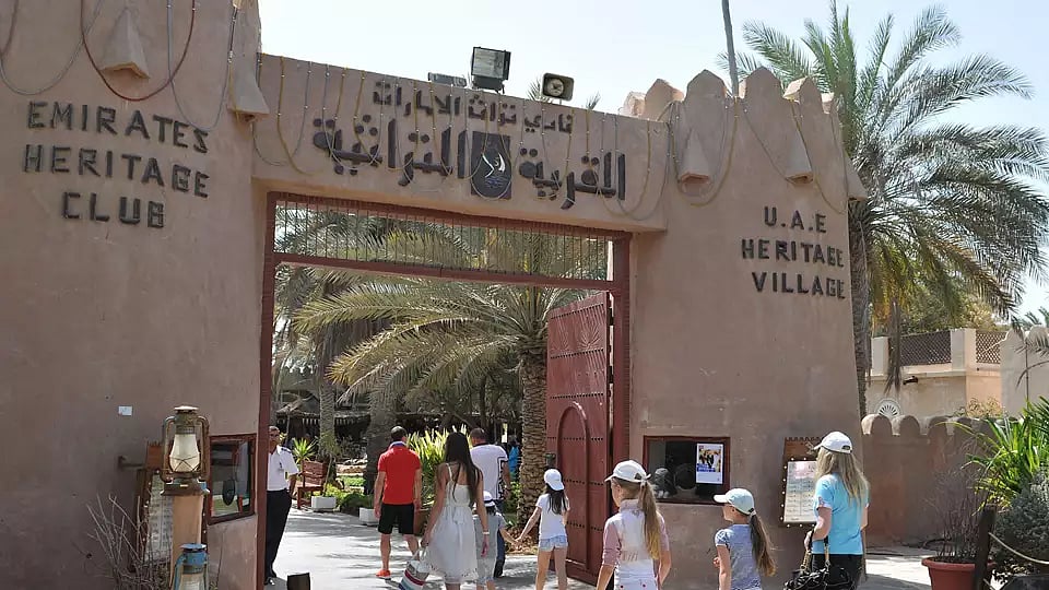 The Heritage Village is a time capsule to the pre-modern UAE and offers a glimpse into the traditional way of life in the desert