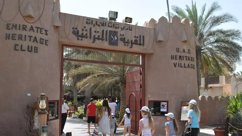 The Heritage Village is a time capsule to the pre-modern UAE and offers a glimpse into the traditional way of life in the desert