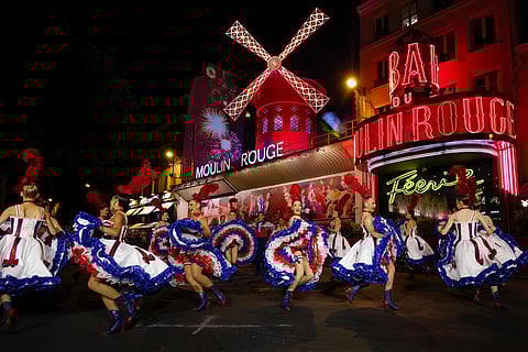 The iconic Moulin Rouge is best known as the birthplace of the modern form of the can-can dance