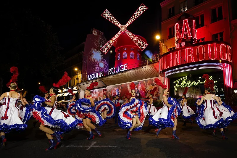 The iconic Moulin Rouge is best known as the birthplace of the modern form of the can-can dance