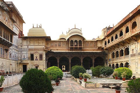 Inside Karauli City Palace