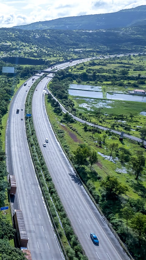 A view of the landscape of Kamshet 