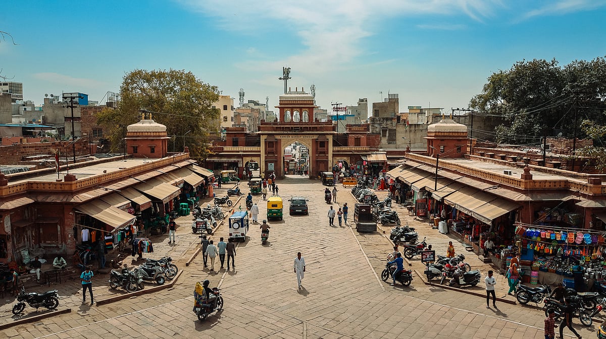 The Clock Tower and Sardar Market of Jodhpur