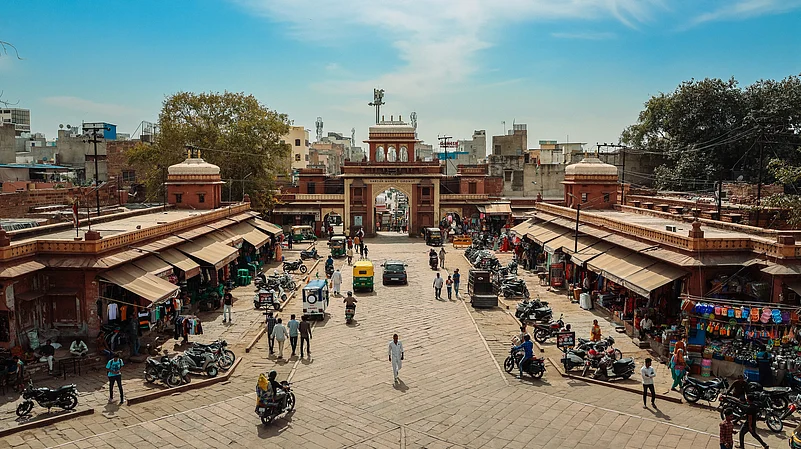 The Clock Tower and Sardar Market of Jodhpur
