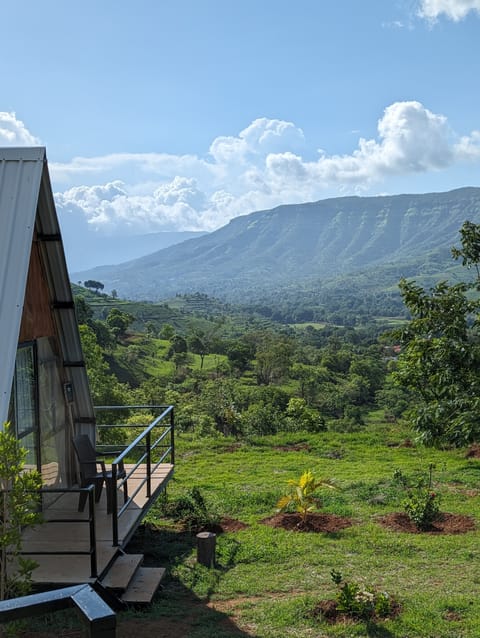 Glamping in the bucolic country side at Panchgani