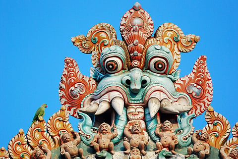 Jambukeswarar Temple is a temple of Shiva 