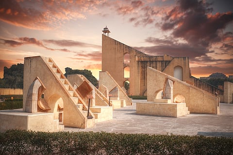 The Jantar Mantar of Jaipur is one of the oldest astronomical observatories in the world