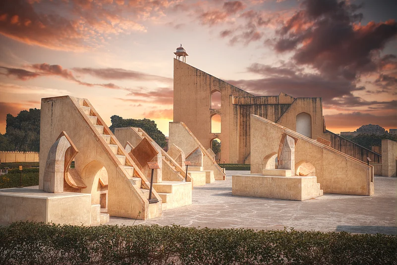 The Jantar Mantar of Jaipur is one of the oldest astronomical observatories in the world
