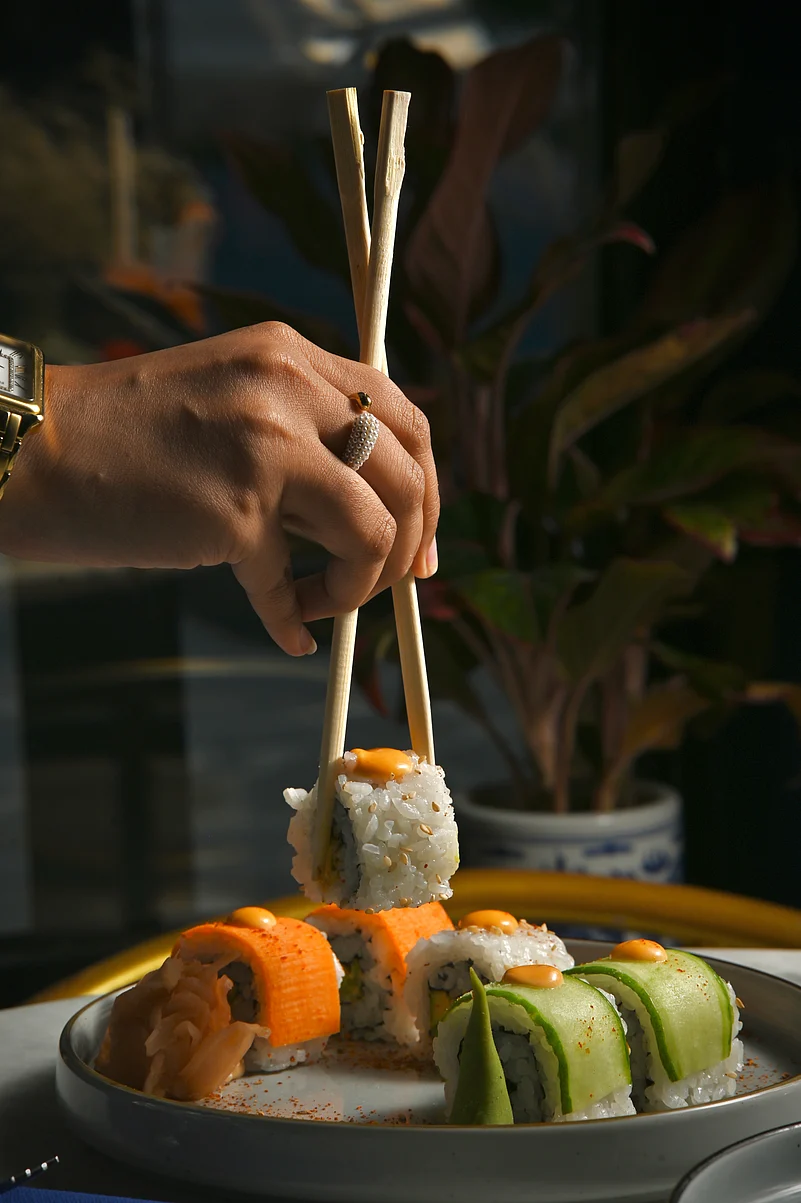 Veg California Uramaki Sushi